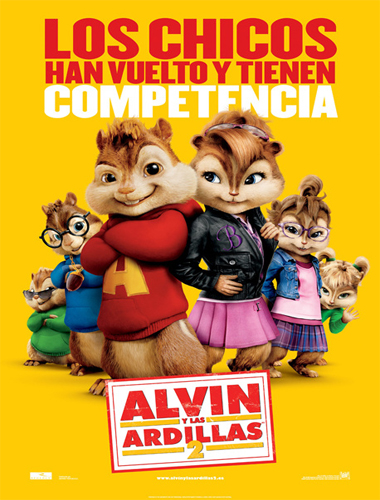 Poster de Alvin y las ardillas 2