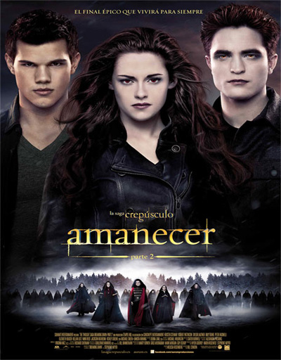 Poster de La saga Crepúsculo: Amanecer - Parte 2