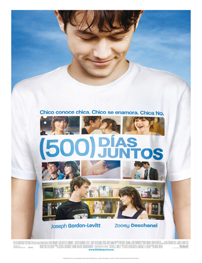 Poster de 500 Days of Summer (500 días con ella)