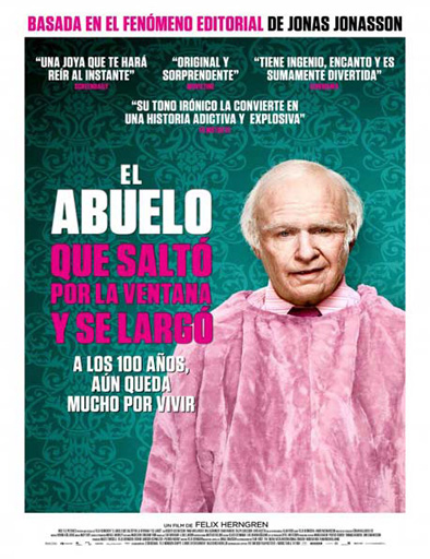 Poster de El abuelo que saltópor la ventana y se largó