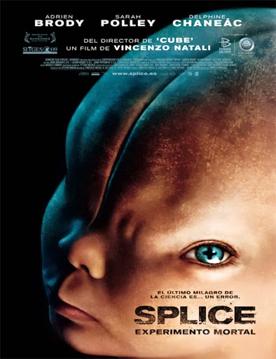 Poster de Splice, Experimento mortal