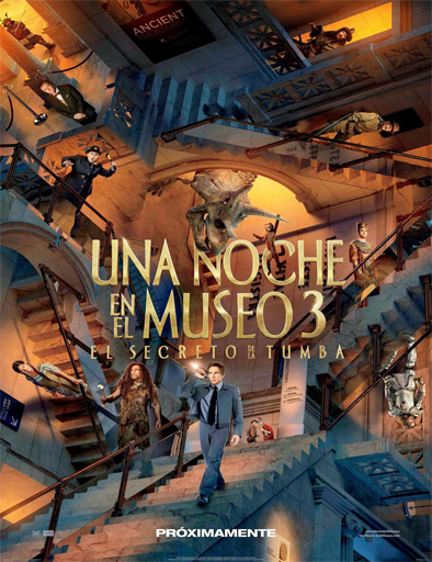 Poster de Una noche en el museo 3: El secreto de la tumba