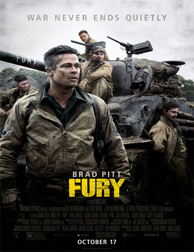 Poster de Fury (Corazones de acero)