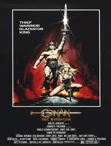 Poster de Conan the Barbarian (Conan el barbaro)