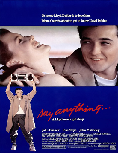 Poster de Say Anything... (Digan lo que quieran)