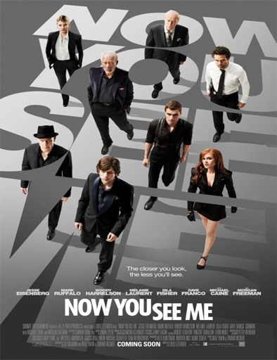 Poster de Now You See Me (Ahora me ves)