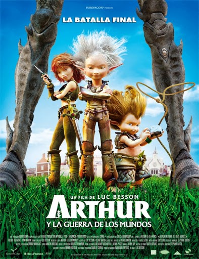 Poster de Arthur y la guerra de los mundos