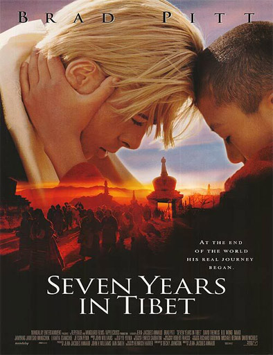 Poster de Seven Years in Tibet (Siete años en el Tíbet)