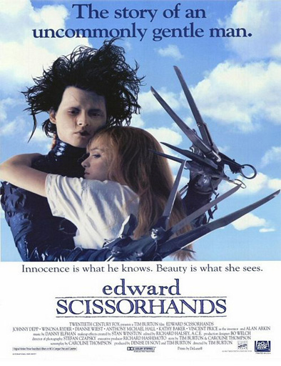 Poster de Edward Scissorhands (Eduardo Manostijeras)