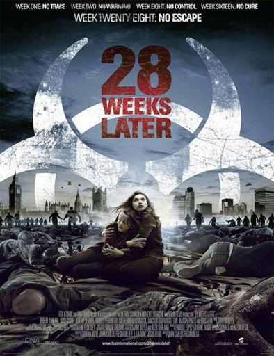 Poster de 28 Weeks Later (28 semanas después)