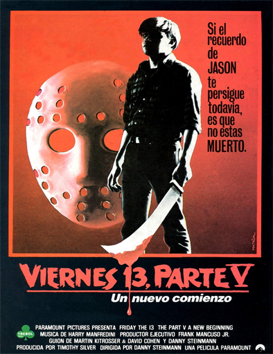 Poster de Viernes 13. Parte 5: Un nuevo comienzo