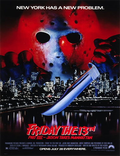 Poster de Viernes 13. Parte 8: Jason vuelve... para siempre