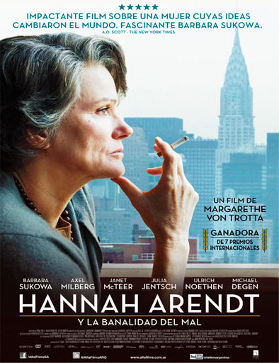 Poster de Hannah Arendt y la banalidad del mal