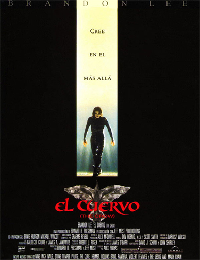 Poster de The Crow (El cuervo)