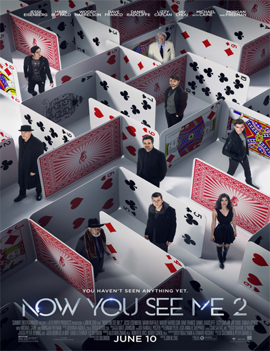 Poster de Now you see me 2 (Ahora me ves 2)