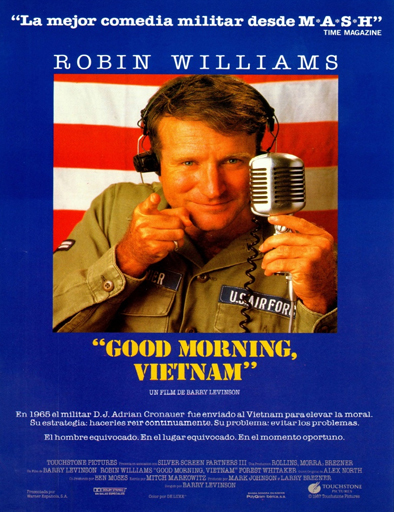 Poster de Good morning, Vietnam (Buenos días, Vietnam)