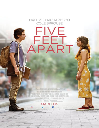 Poster de Five Feet Apart (A dos metros de ti) (2019)