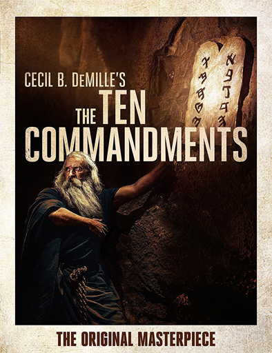 Poster de The Ten Commandments (Los diez mandamientos)