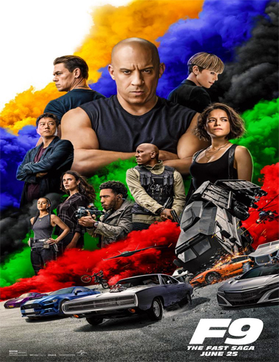 Poster de Fast and Furious 9 (Rápidos y furiosos 9)