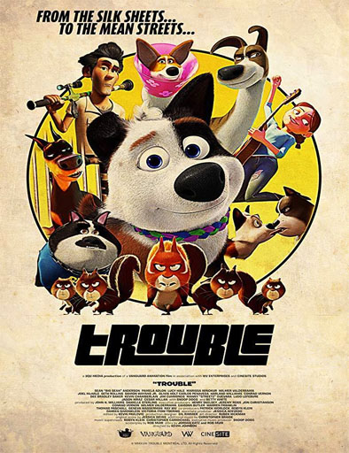 Poster de Trouble (Travieso, de la mansión a la calle)