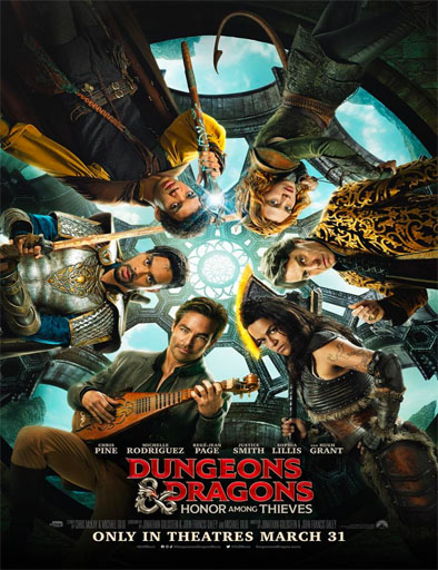 Poster de Dungeons and Dragons: Honor Among Thieves (Calabozos y dragones: Honor entre ladrones)