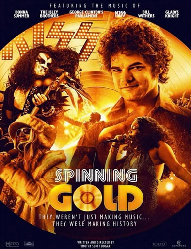 Poster de Spinning Gold (Disco de oro)