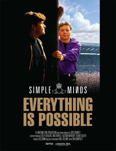 Poster de Simple Minds: cuando todo es posible