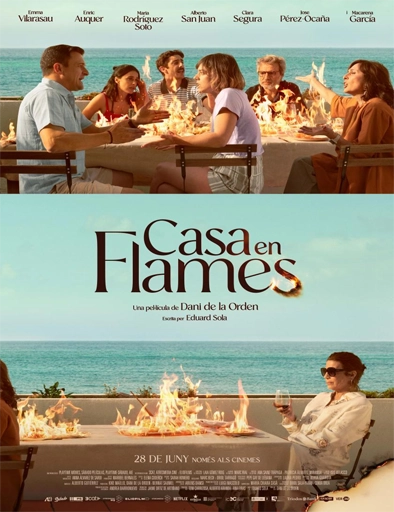 Poster de Casa en flames