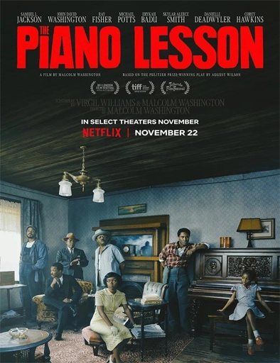 Poster de The Piano Lesson (La lección de piano)