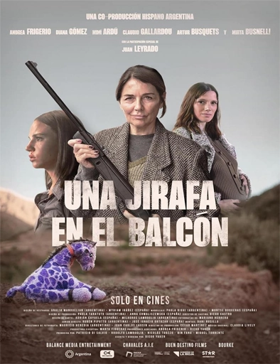 Poster de Una jirafa en el balcón