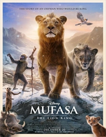 Poster new de Mufasa: The Lion King (Mufasa: El rey león)