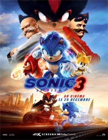 Poster new de Sonic the Hedgehog 3 (Sonic 3: La película)