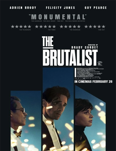 Poster de The Brutalist (El brutalista)